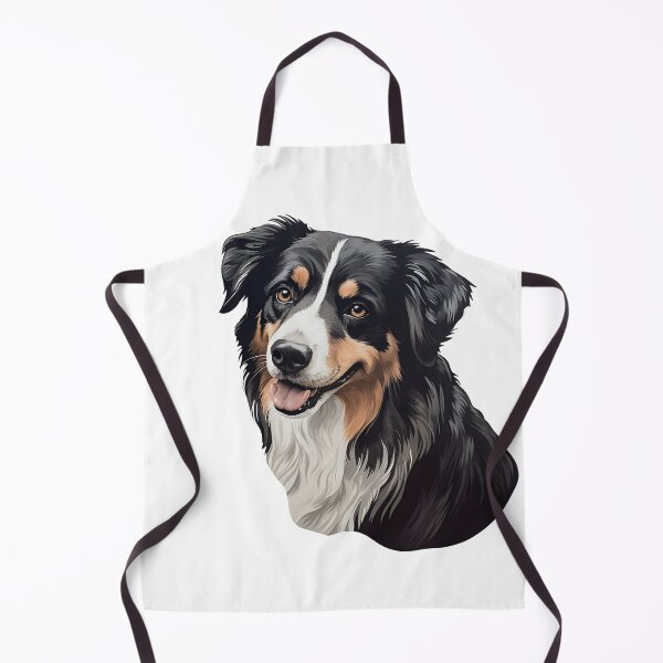 Item preview, Happy Black-Tri Australian Shepard designed and sold by HiddenPassions.