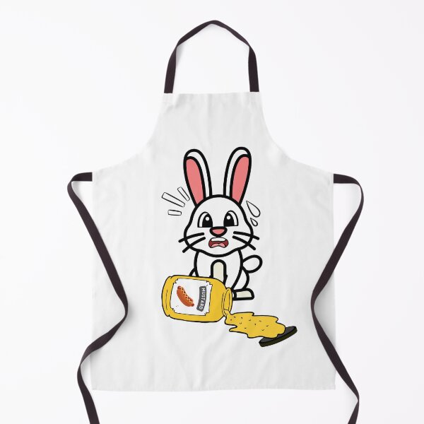 Item preview, Cute Bunny Spilled mustard designed and sold by Pet Station.