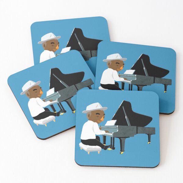Item preview, Piano in the jazz quartet. designed and sold by SketchAvenue.