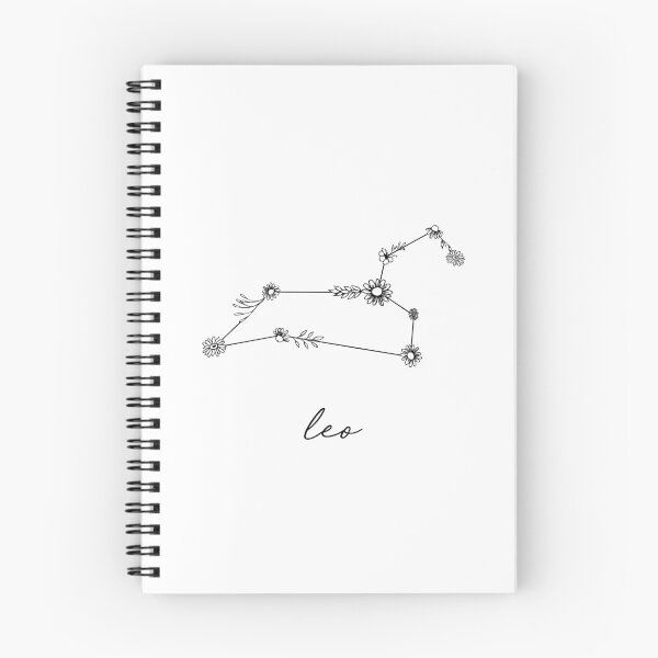 Item preview, Leo Zodiac Wildflower Constellation designed and sold by aterkaderk.