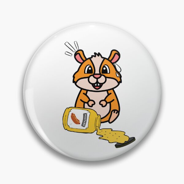 Item preview, Cute Hamster Spilled mustard  designed and sold by Pet Station.