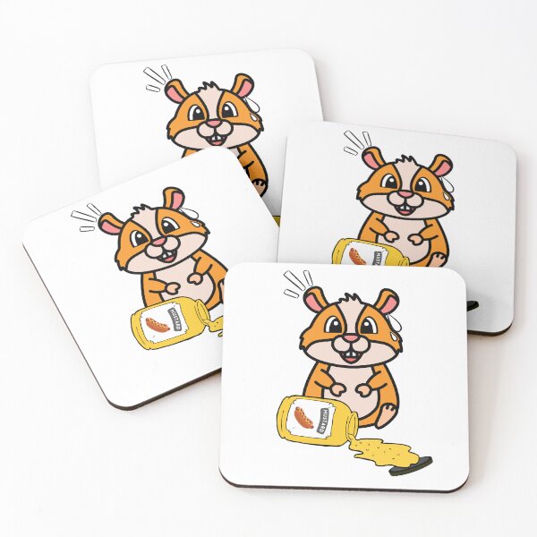 Item preview, Cute Hamster Spilled mustard  designed and sold by Pet Station.