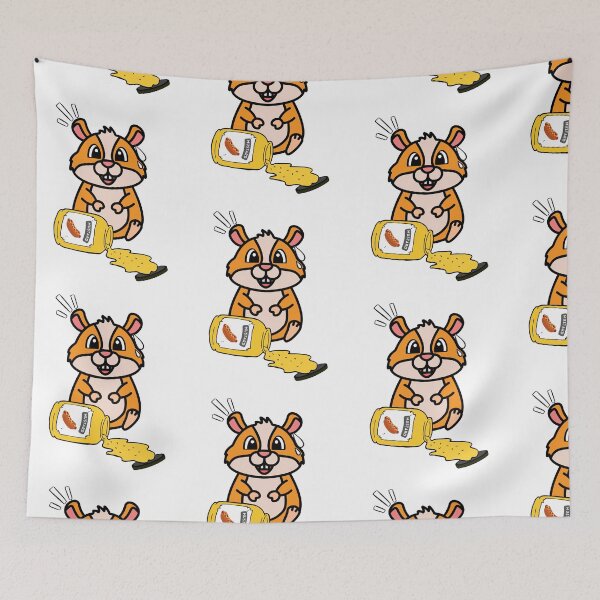 Item preview, Cute Hamster Spilled mustard  designed and sold by Pet Station.