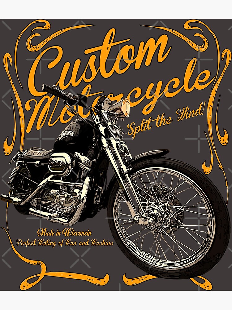 Custom store made motorcycles