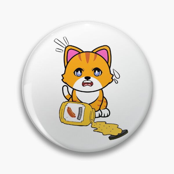 Item preview, Cute Orange Cat Spilled mustard  designed and sold by Pet Station.