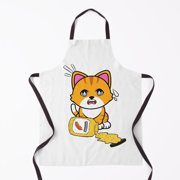 Item preview, Cute Orange Cat Spilled mustard designed and sold by Pet Station.