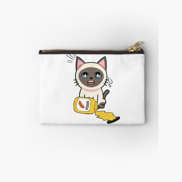 Item preview, Cute siamese cat Spilled mustard  designed and sold by Pet Station.
