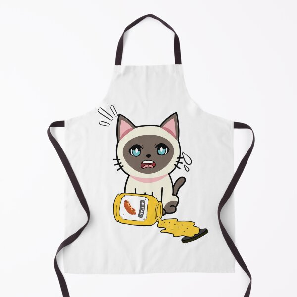 Item preview, Cute siamese cat Spilled mustard designed and sold by Pet Station.