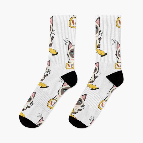 Item preview, Cute siamese cat Spilled mustard  designed and sold by Pet Station.