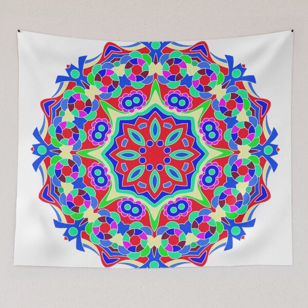 Item preview, Bright Color Mandala Art Design designed and sold by deepakrode7.