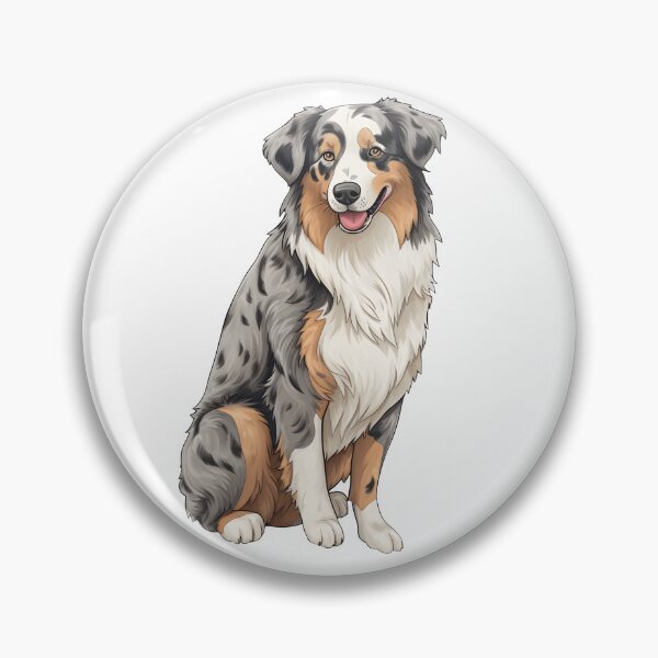 Item preview, Blue Merle Australian Shepard designed and sold by HiddenPassions.
