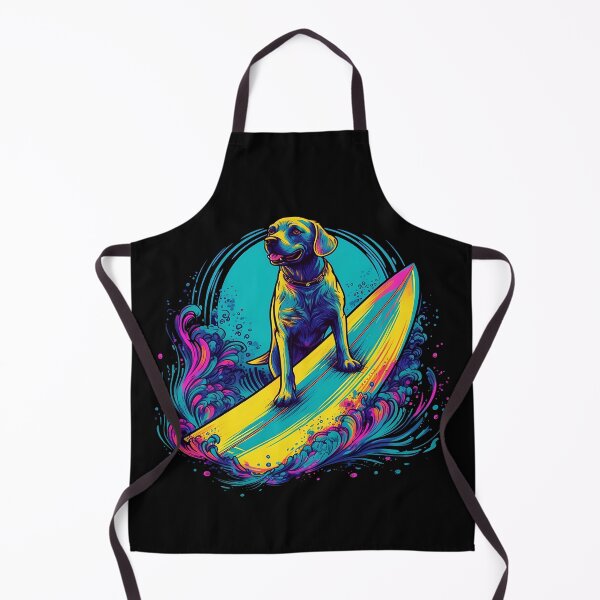 Item preview, Surfing Paws: A Pop Art Tribute to Canine Wave Riders designed and sold by Designs-By-Geli.