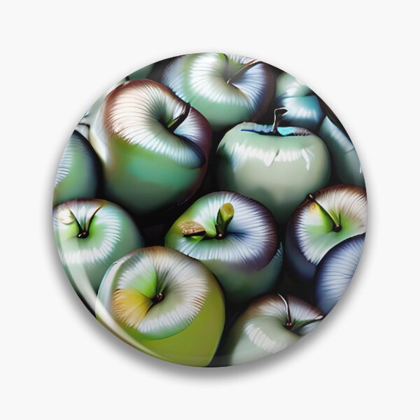 Item preview, Beautiful blue iridescent apples  designed and sold by Coexist In Tee's .