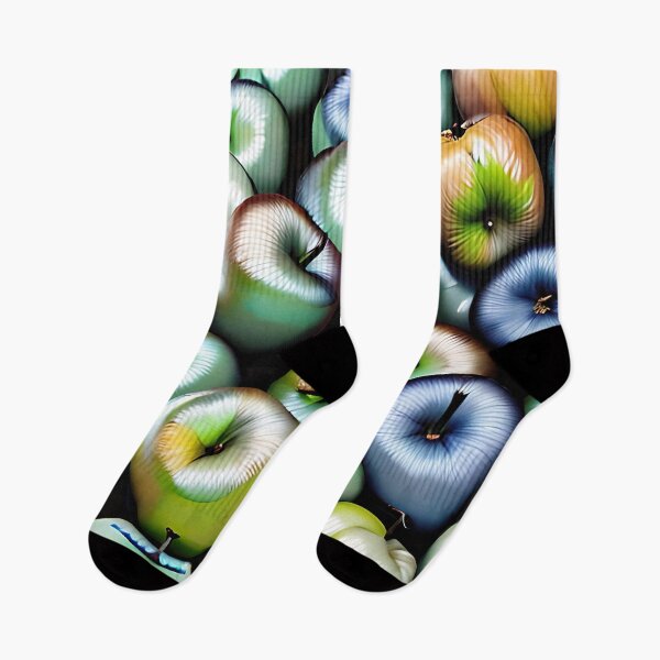 Item preview, Beautiful blue iridescent apples  designed and sold by Coexist In Tee's .