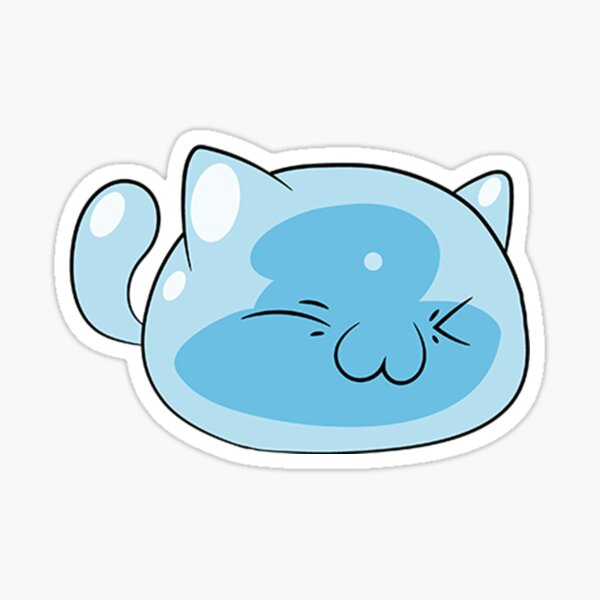 Vista previa del artículo con la obra «Fan art de Rimuru gato.», diseñado y vendido por AoCat.