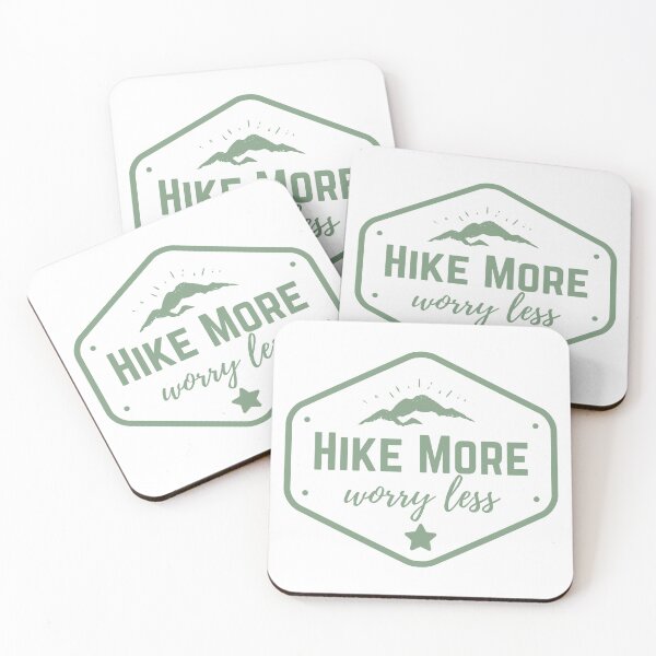 Item preview, Hike More, Worry Less designed and sold by Harvey Bell.
