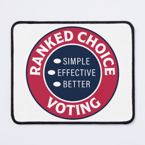 Item preview, Ranked Choice Voting seal designed and sold by RCVMerch.