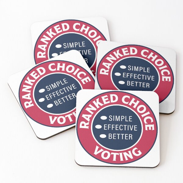Item preview, Ranked Choice Voting seal designed and sold by RCVMerch.