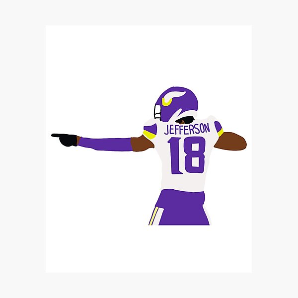 Kids/Toddlers Minnesota Vikings #18 Justin Jefferson Stitched