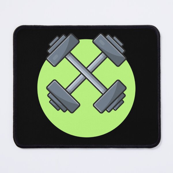 Item preview, Dumbbell Cartoon Vector Icon Illustration designed and sold by MathildeEbe.