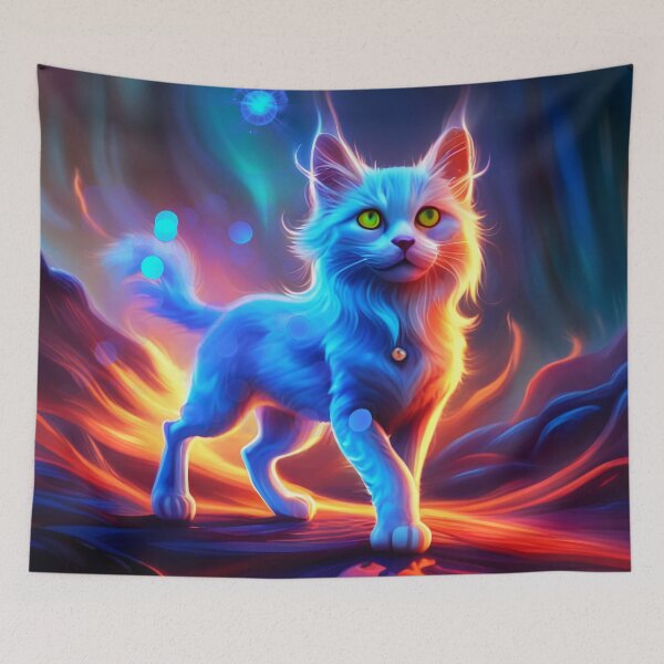 Artikelvorschau, Wunderschöne blaue Katze. Erstellt entworfen und verkauft von nicky2342.
