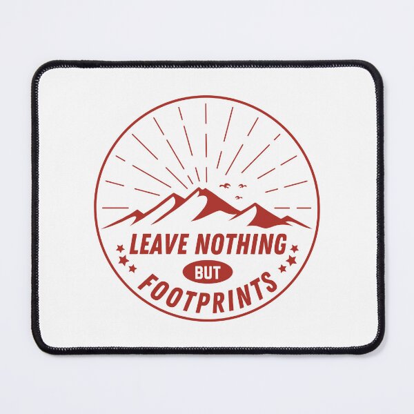 Item preview, Leave Nothing But Footprints designed and sold by Harvey Bell.