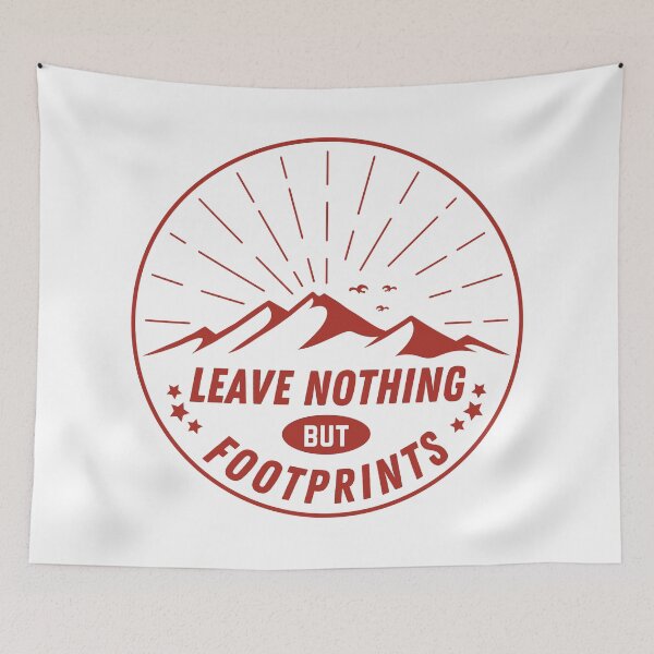 Item preview, Leave Nothing But Footprints designed and sold by Harvey Bell.