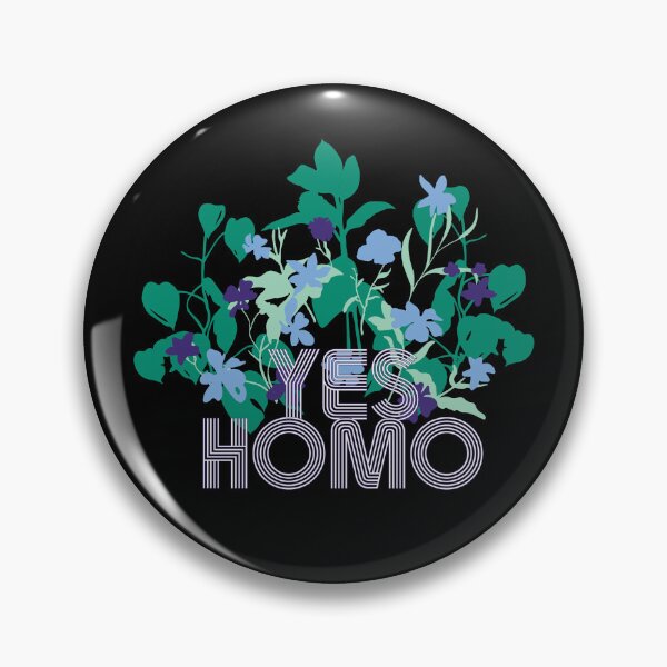 Aperçu de l'œuvre Yes Homo Botanical Print - Ajoutez du sass à votre espace créée et vendue par MoniqueNelson.