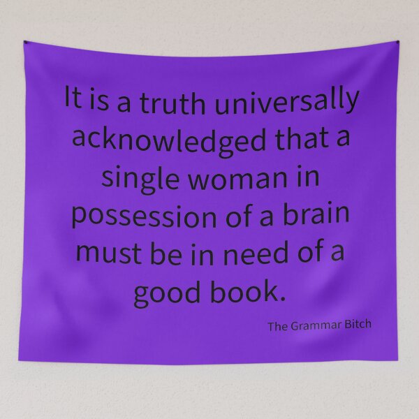 Item preview, A Truth Universally Acknowledged designed and sold by ClaireBillson.