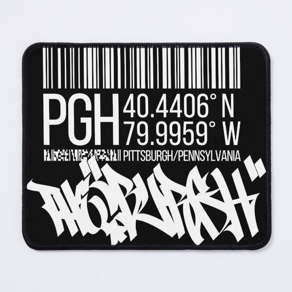 Item preview, Pittsburgh, PA (white) designed and sold by ICYMI-DZNS.