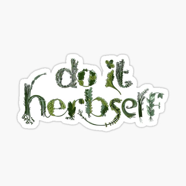 Do it herbself Sticker