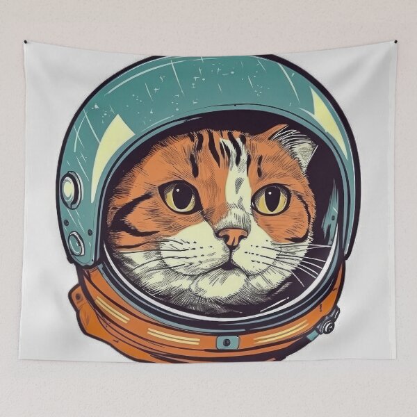 Item preview, Space Cat II designed and sold by Cat-Paradise.