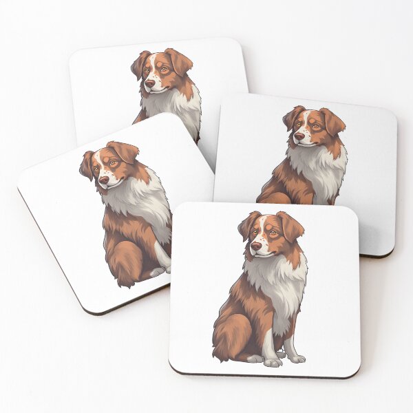 Item preview, Red Tri Australian Shepherd designed and sold by HiddenPassions.