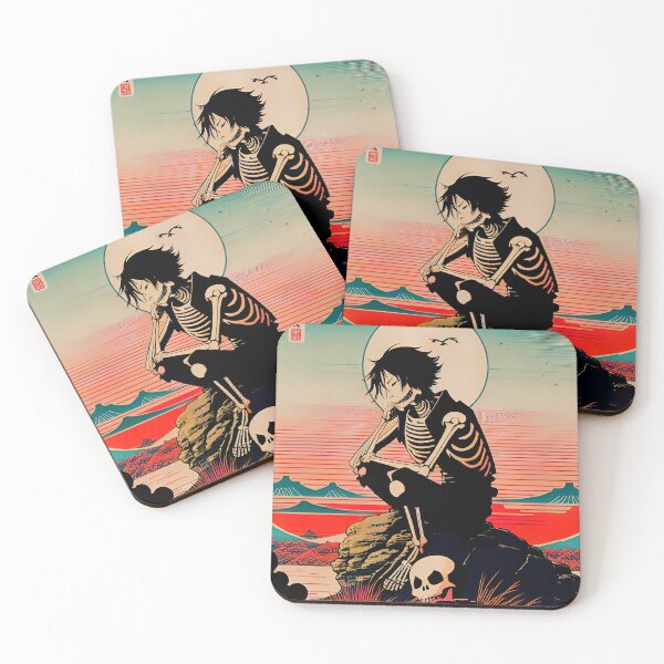 Item preview, Sad Skeleton Boy under the full moon’s light. designed and sold by McCallnWaldo.
