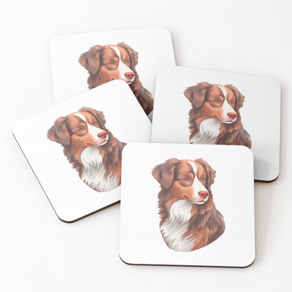 Item preview, Red Tri Australian Shepherd designed and sold by HiddenPassions.