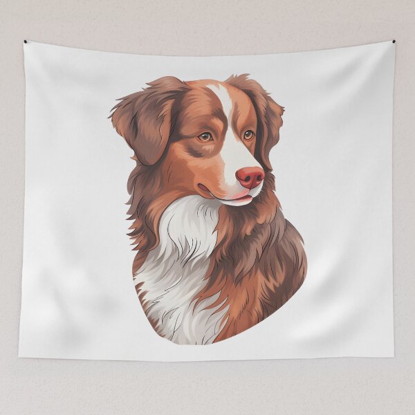 Item preview, Red Tri Australian Shepherd designed and sold by HiddenPassions.