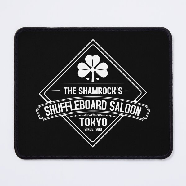 Item preview, The Shamrock Shuffleboard Saloon Tokyo Irish Pub Logo designed and sold by Square Root of Squid.