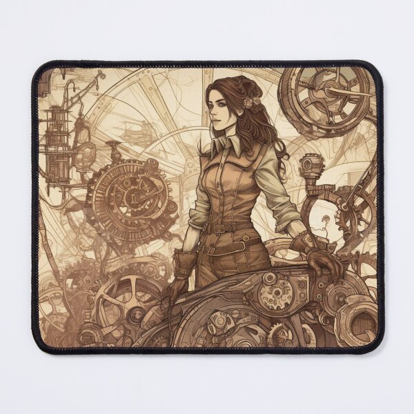 Item preview, The beautiful female mechanic  designed and sold by fanzen69.
