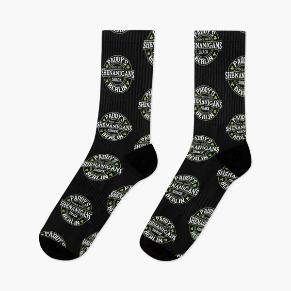 Item preview, Paddy's Shenanigans Shack Berlin Irish Pub Logo designed and sold by Square Root of Squid.