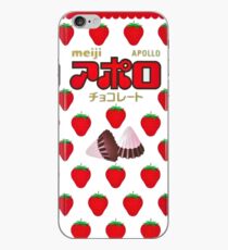 Meiji Strawberry Chocolate Apollos Sweets iPhone Case