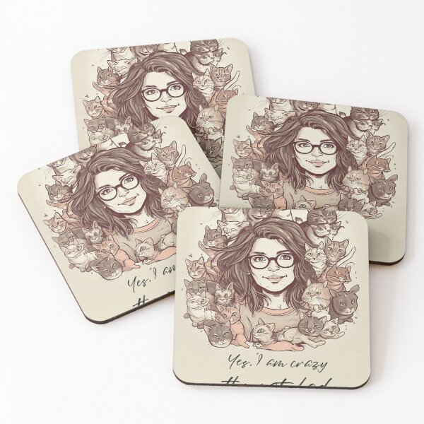 Item preview, The Cat Lady designed and sold by Gozzieshop.