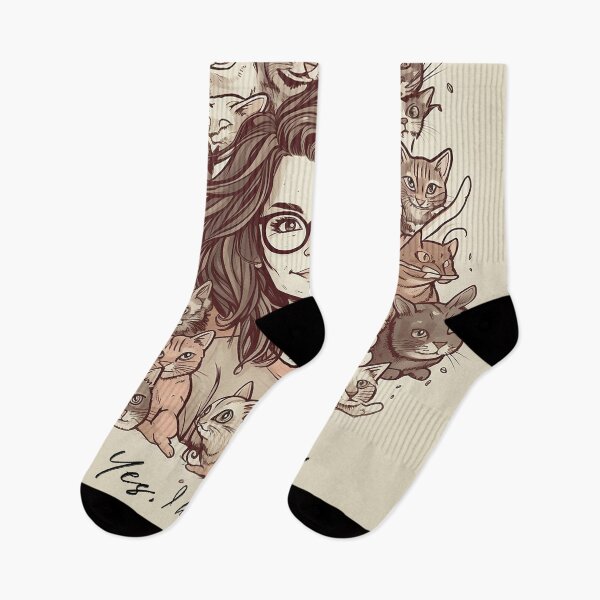 Item preview, The Cat Lady designed and sold by Gozzieshop.