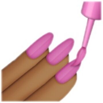 Artwork thumbnail, emoji nails by Girl Boss Inc.