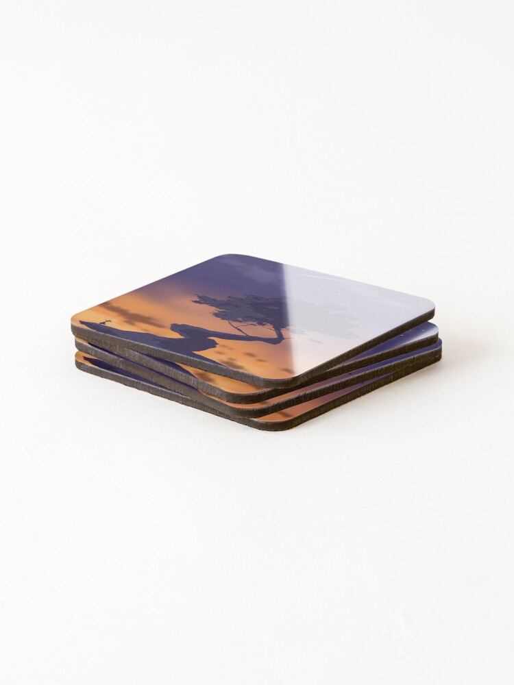 Thumbnail 4 of 5, Coasters (Set of 4), TOP designed and sold by MJSDesign.