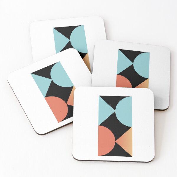 Item preview, minimalist art orange and blue designed and sold by homeand1.