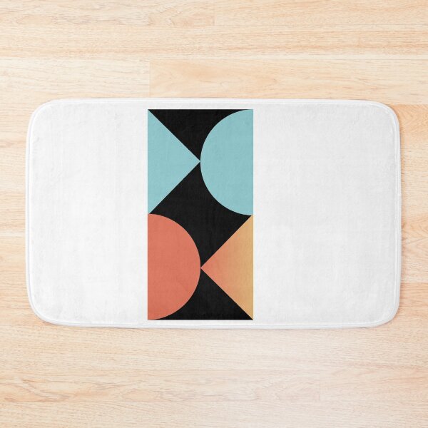 Item preview, minimalist art orange and blue designed and sold by homeand1.