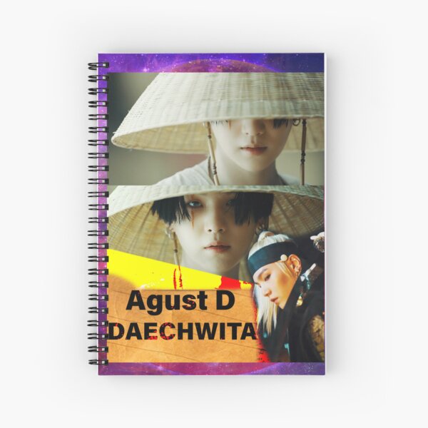 Agust D Spiral Notebooks for Sale