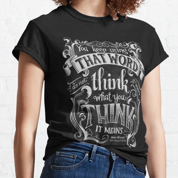 T shirt outlet lettering