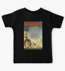 Frankenstein Vintage Movie Poster Kids Tee