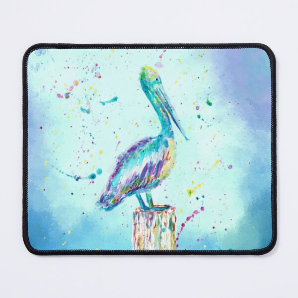 Item preview, Pelican Watercolor splash designed and sold by Barbny.